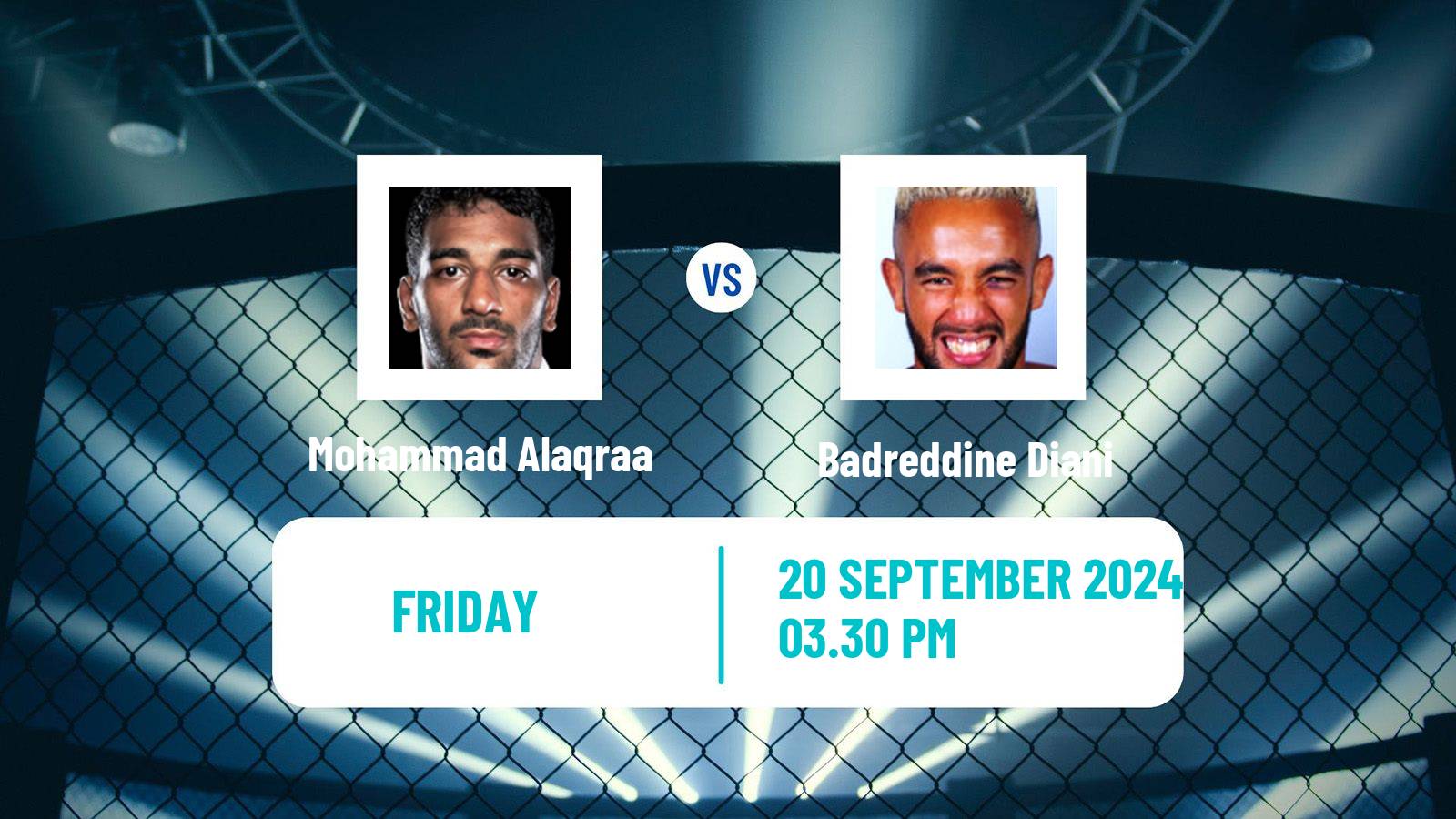 MMA Welterweight Pfl Men Mohammad Alaqraa - Badreddine Diani