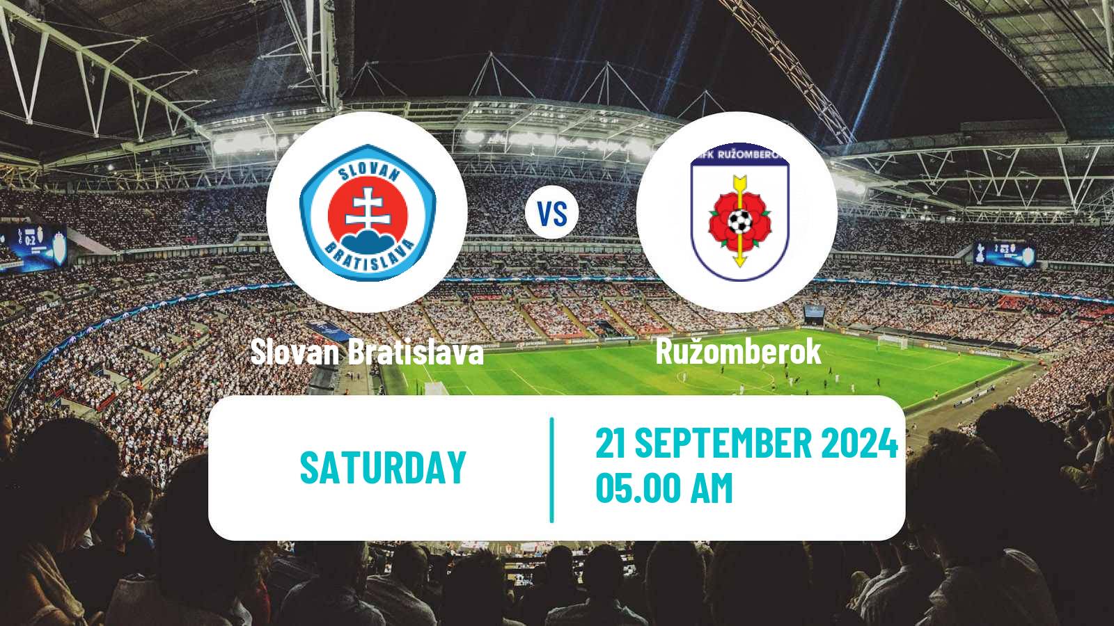 Soccer Slovak 1 Liga Women Slovan Bratislava - Ružomberok