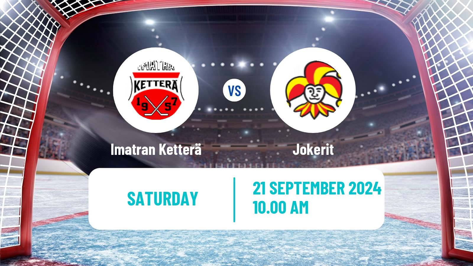 Hockey Finnish Mestis Imatran Ketterä - Jokerit