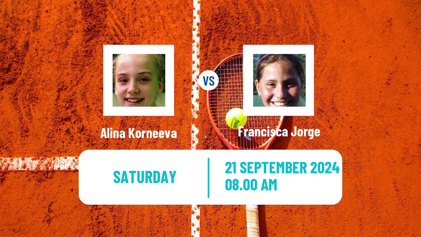 Tennis ITF W100 Caldas Da Rainha Women Alina Korneeva - Francisca Jorge