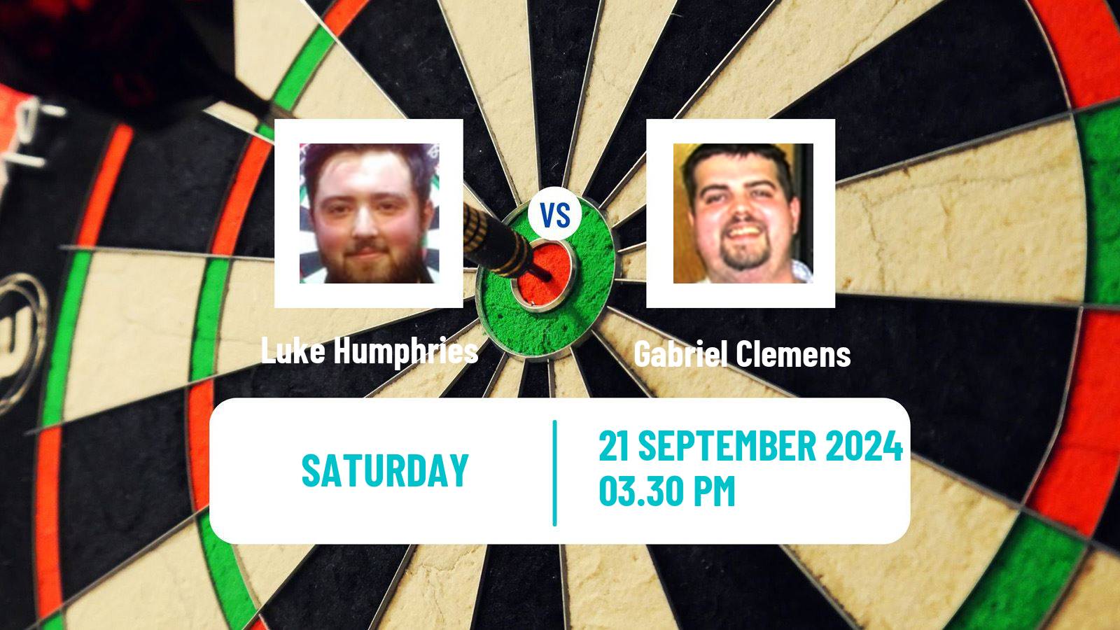 Darts European Tour 11 Luke Humphries - Gabriel Clemens