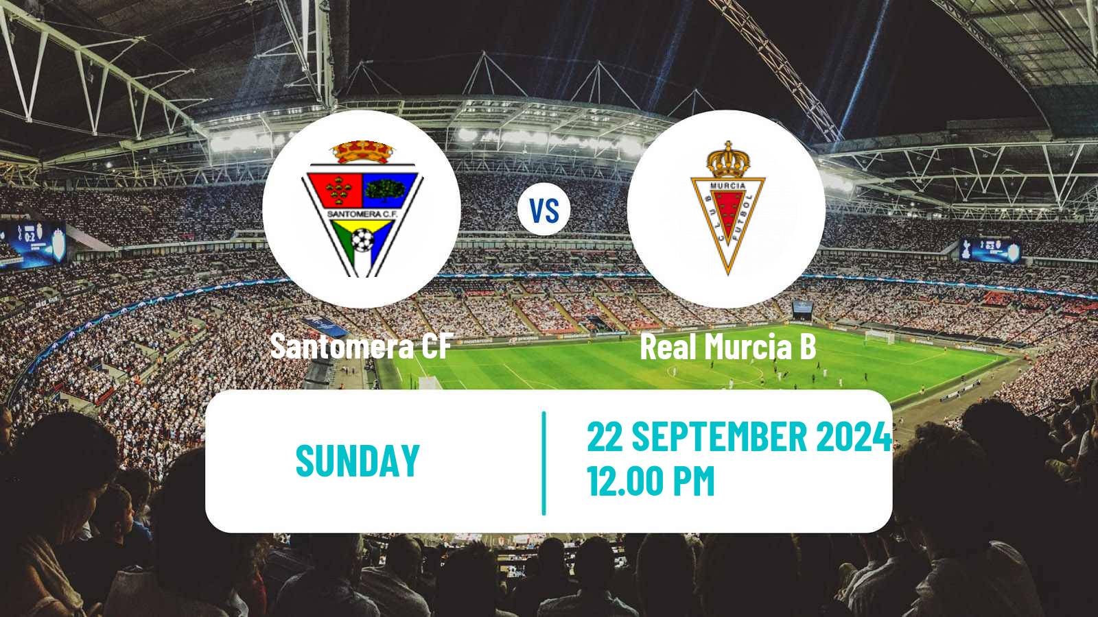 Soccer Spanish Tercera RFEF - Group 13 Santomera - Real Murcia B