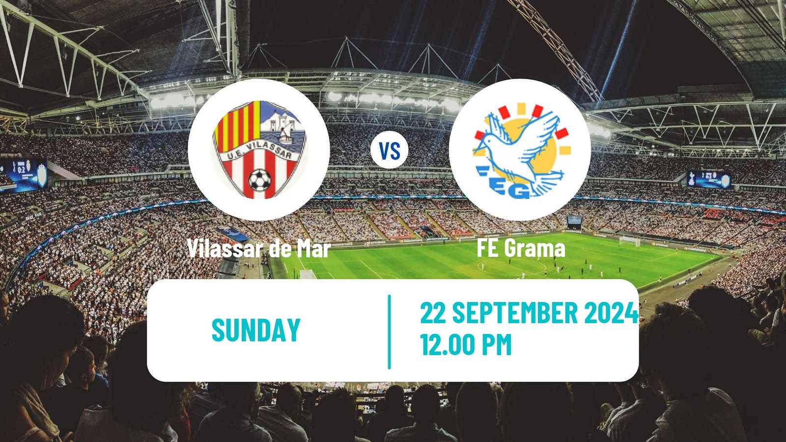 Soccer Spanish Tercera RFEF - Group 5 Vilassar de Mar - Grama