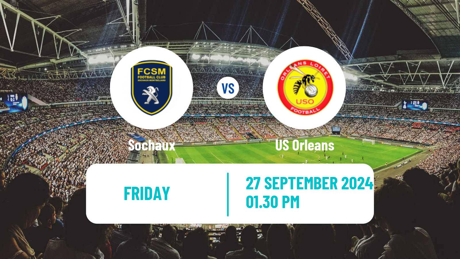 Soccer French National League Sochaux - Orleans