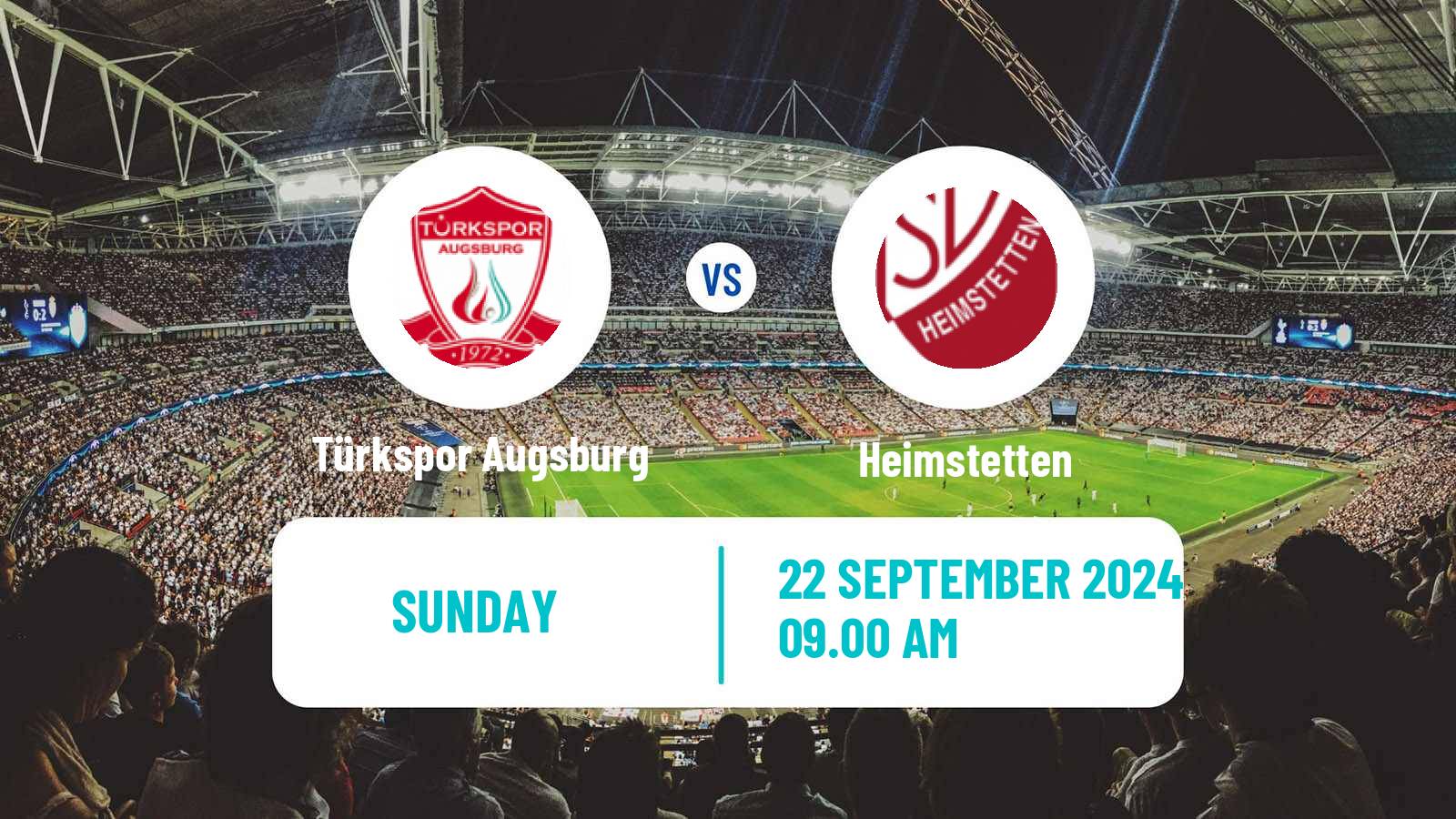 Soccer German Oberliga Bayern Süd Türkspor Augsburg - Heimstetten