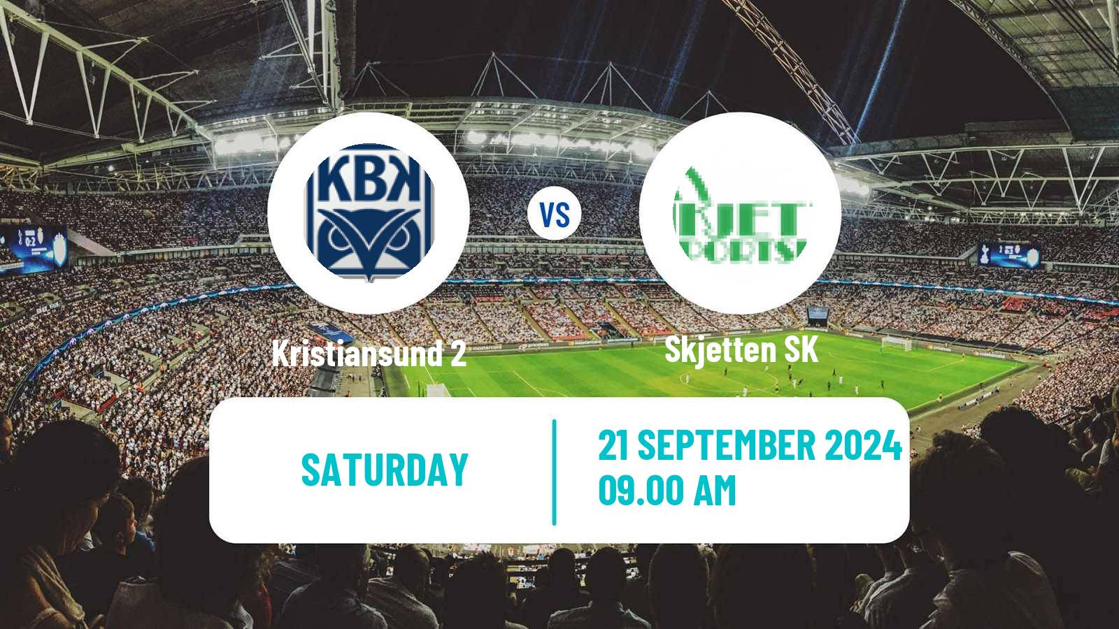 Soccer Norwegian Division 3 - Group 5 Kristiansund 2 - Skjetten