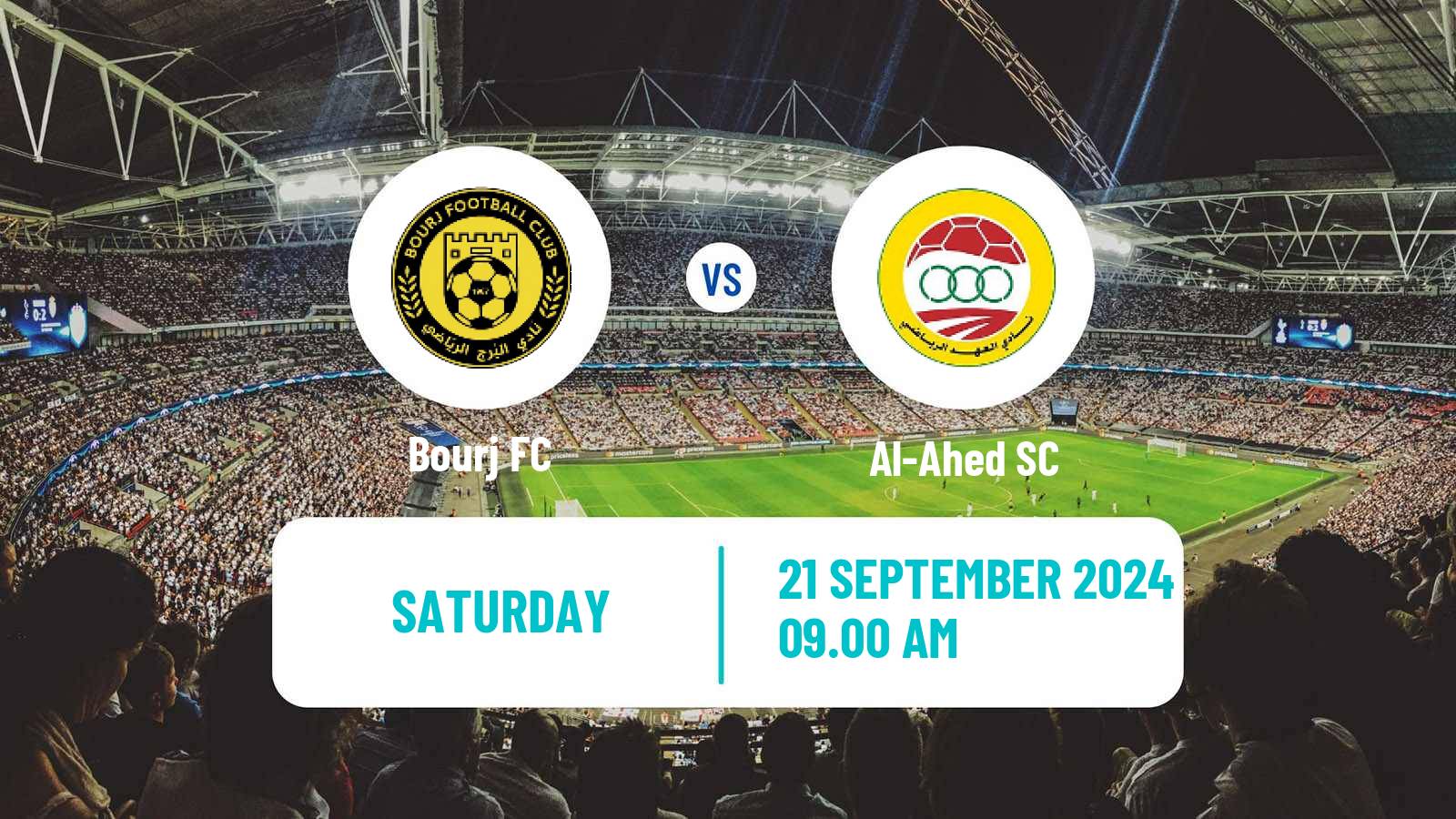 Soccer Lebanese Premier League Bourj - Al-Ahed