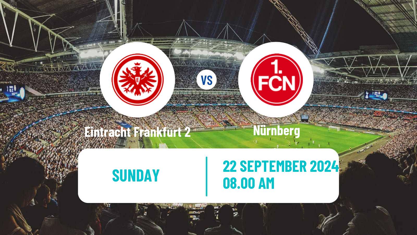 Soccer German 2 Bundesliga Women Eintracht Frankfurt 2 - Nürnberg