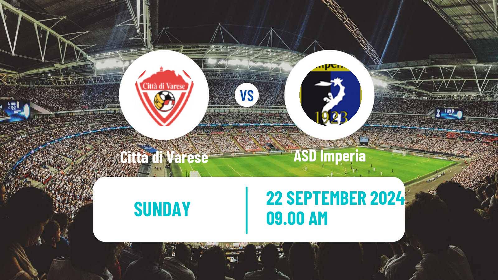 Soccer Italian Serie D - Group A Città di Varese - Imperia