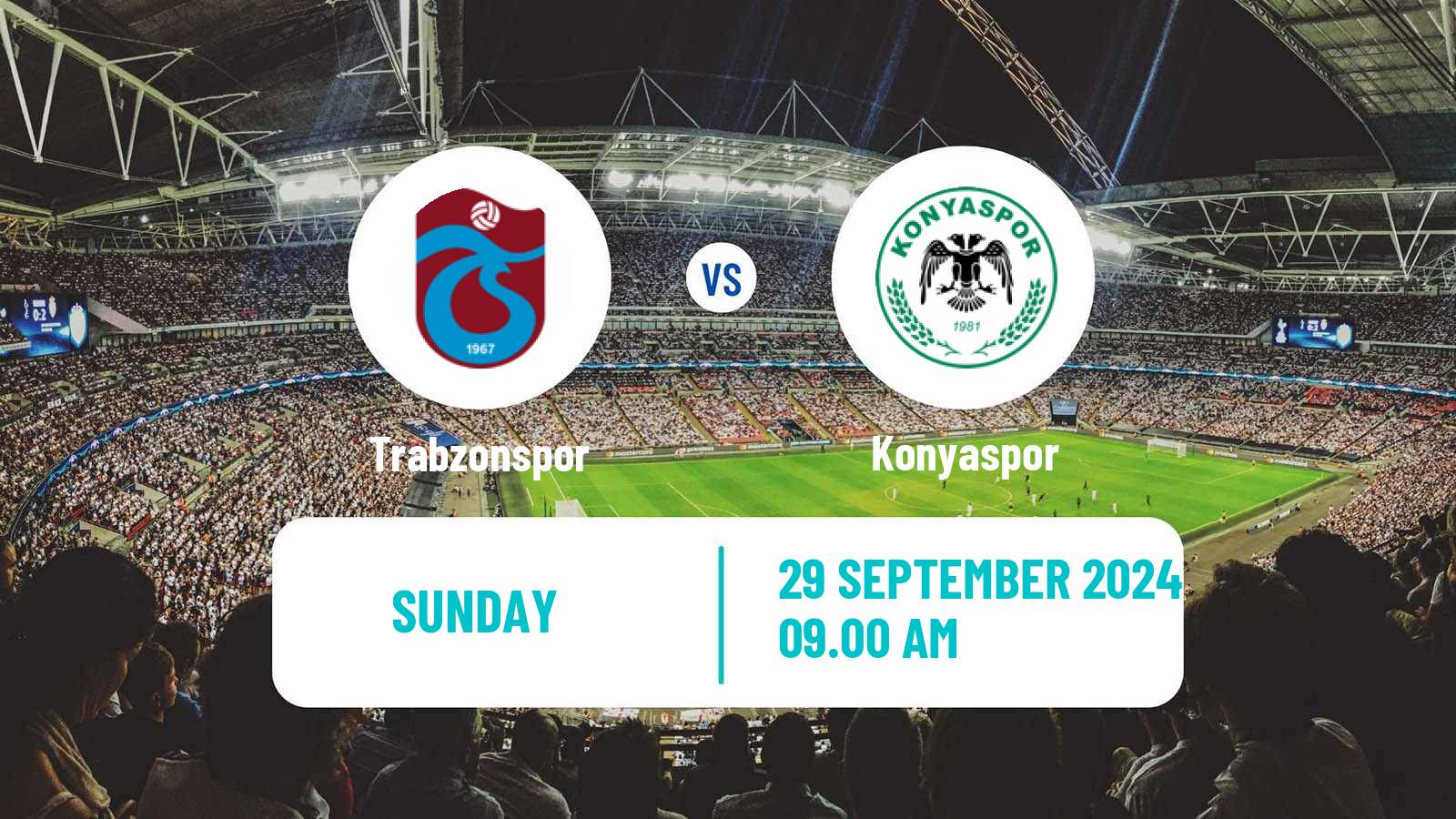 Soccer Turkish Super League Trabzonspor - Konyaspor