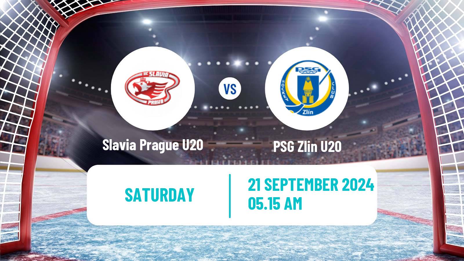 Hockey Czech ELJ Slavia Prague U20 - Zlin U20