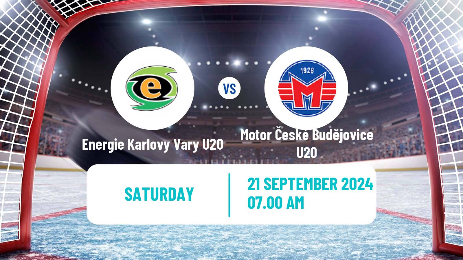 Hockey Czech ELJ Energie Karlovy Vary U20 - Motor České Budějovice U20