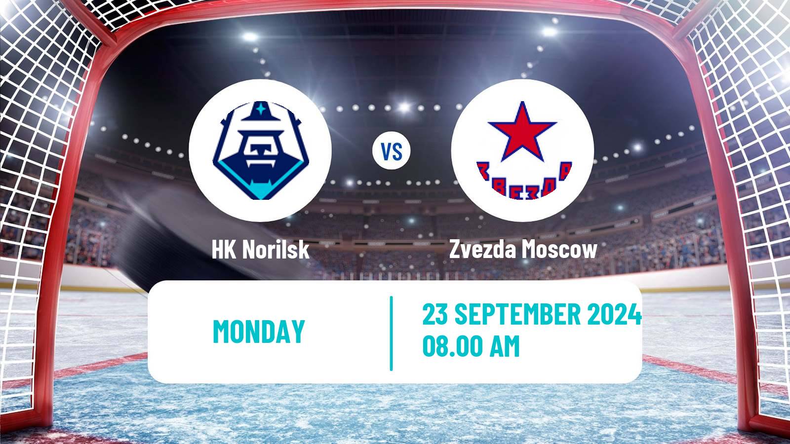 Hockey VHL Norilsk - Zvezda Moscow