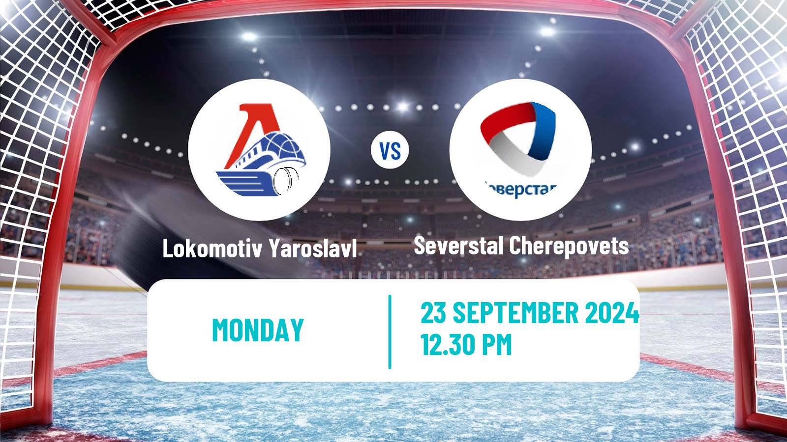 Hockey KHL Lokomotiv Yaroslavl - Severstal Cherepovets