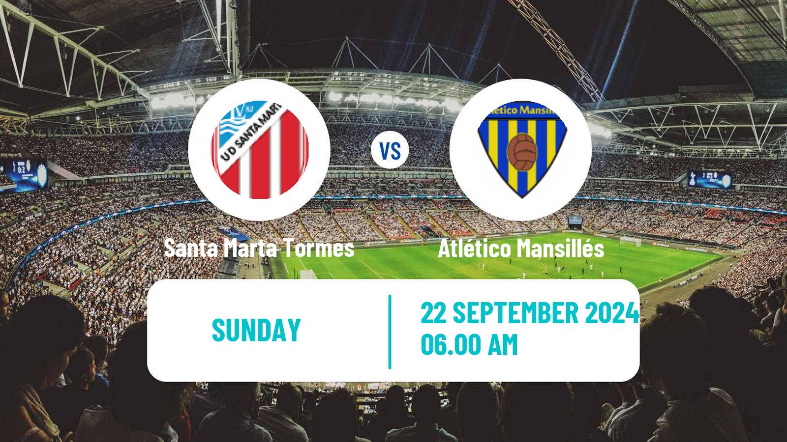 Soccer Spanish Tercera RFEF - Group 8 Santa Marta Tormes - Atlético Mansillés