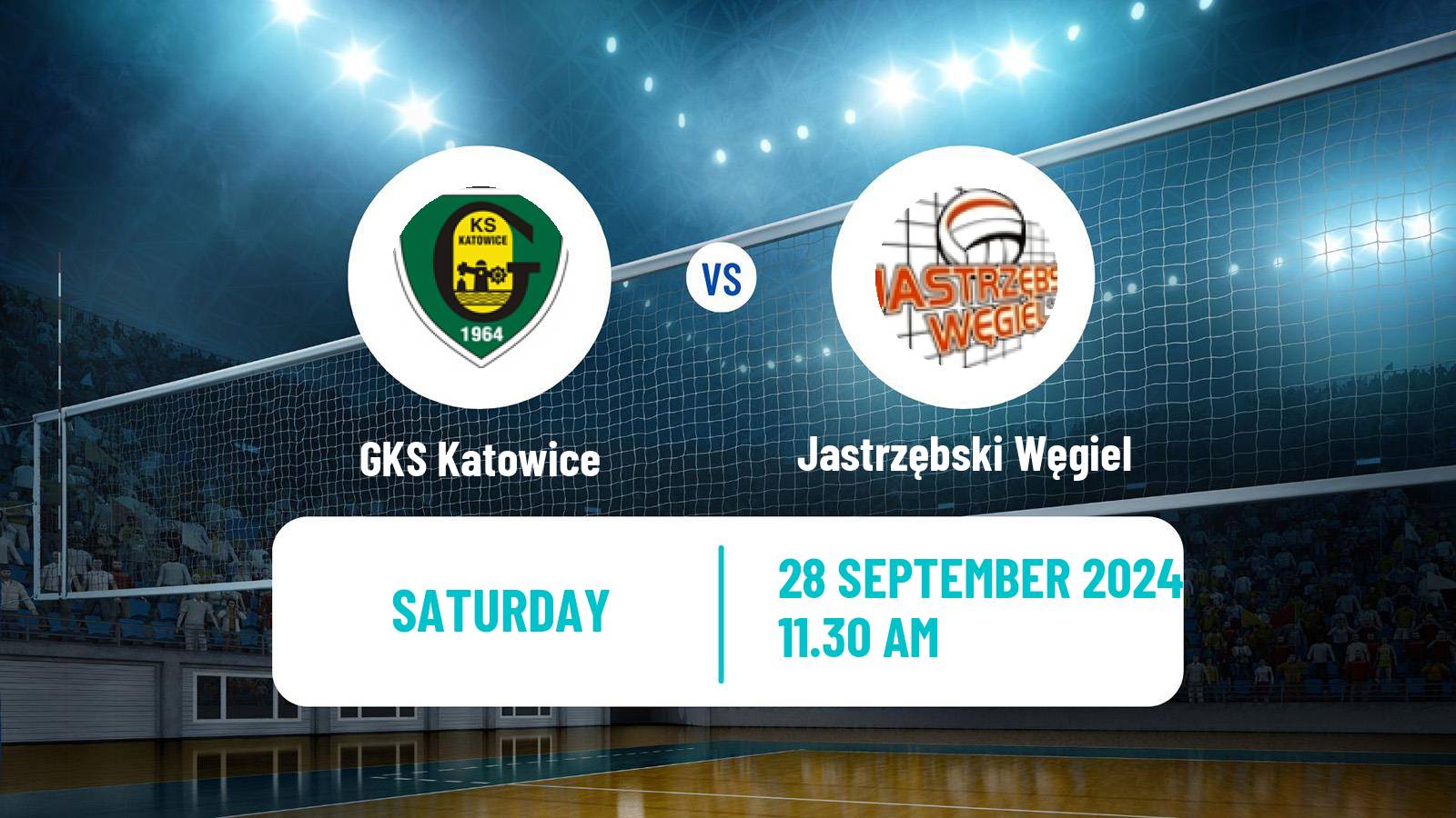 Volleyball Polish PlusLiga GKS Katowice - Jastrzębski Węgiel