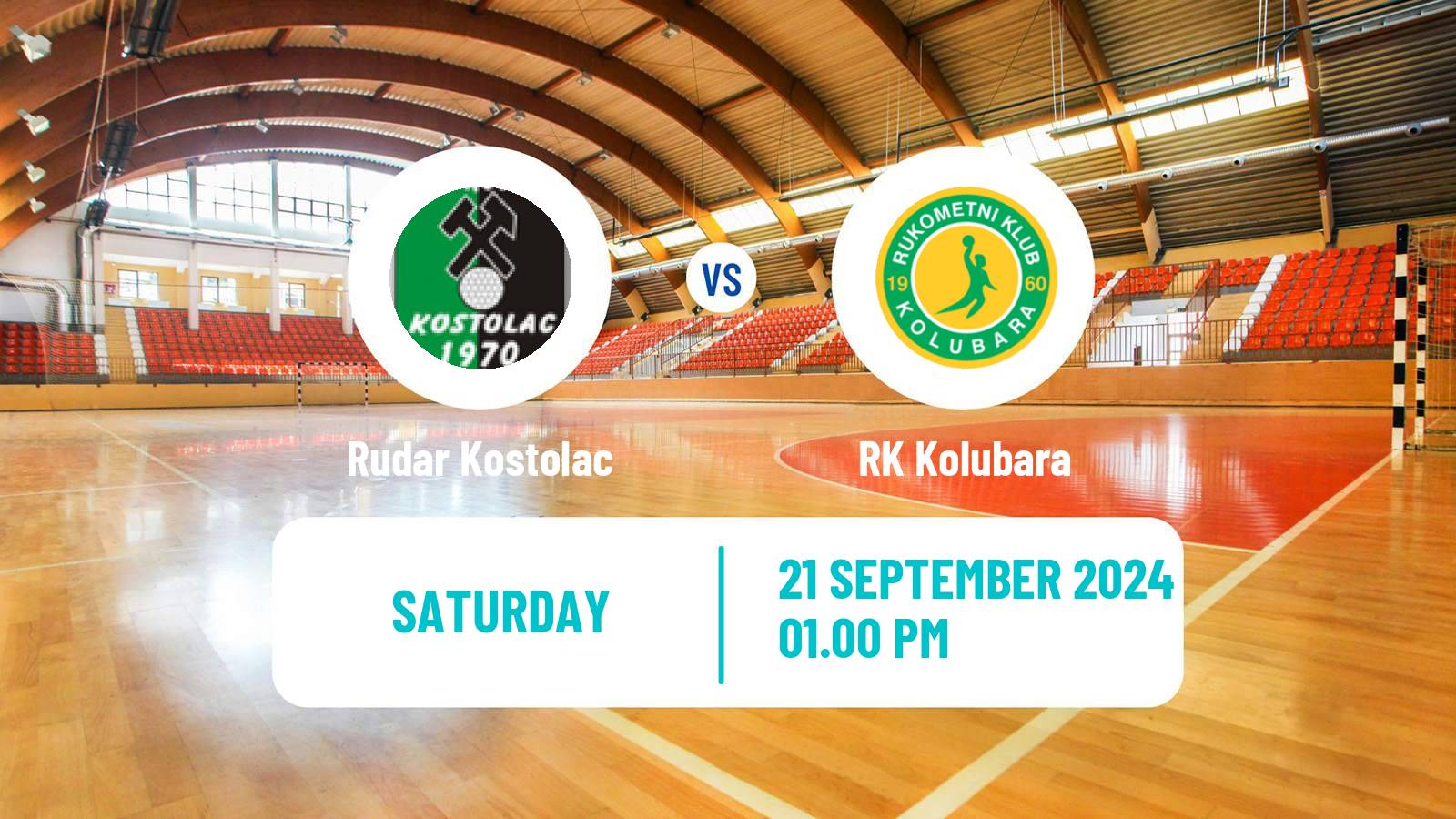 Handball Serbian Superliga Handball Rudar Kostolac - Kolubara