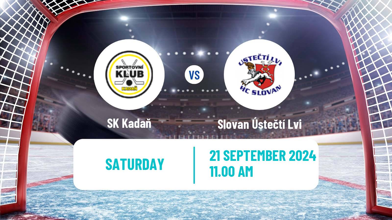 Hockey Czech 2 Liga Hockey West Kadaň - Slovan Ústečtí Lvi