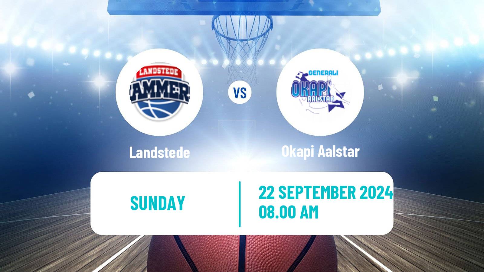 Basketball BNXT League Landstede - Okapi Aalstar