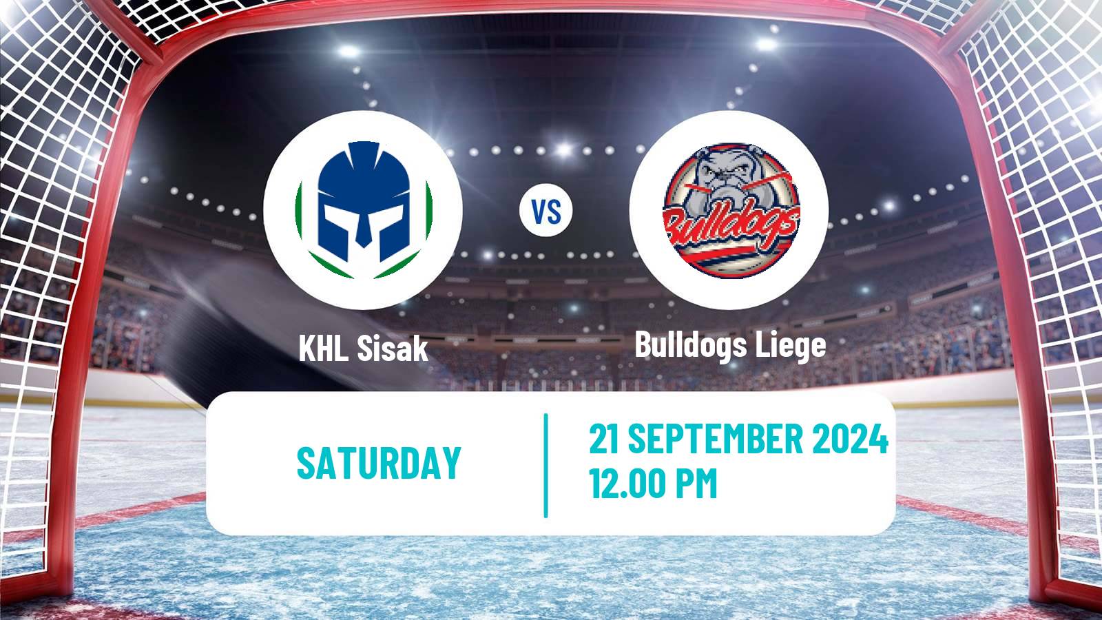 Hockey IIHF Continental Cup Sisak - Bulldogs Liege