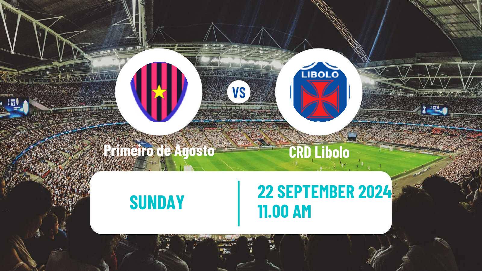 Soccer Angolan Girabola Primeiro de Agosto - Libolo