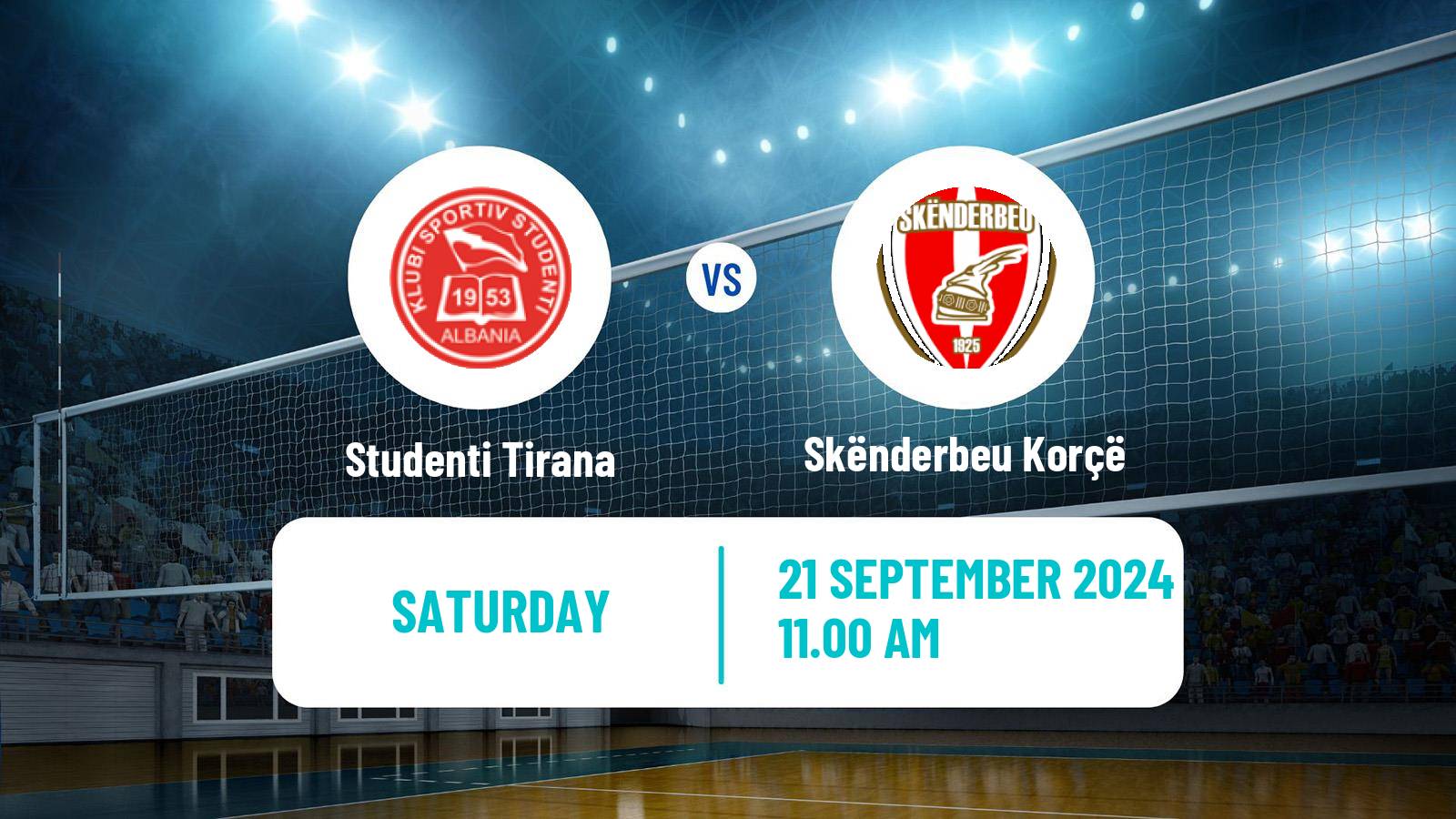 Volleyball Albanian Superliga Volleyball Studenti Tirana - Skënderbeu Korçë