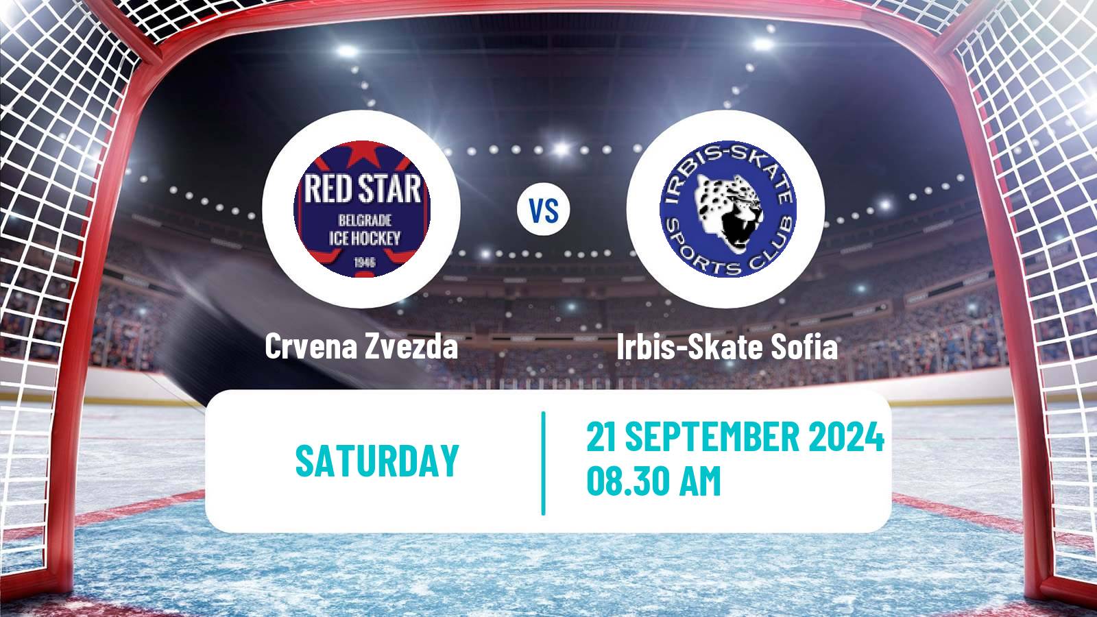 Hockey IIHF Continental Cup Crvena Zvezda - Irbis-Skate Sofia