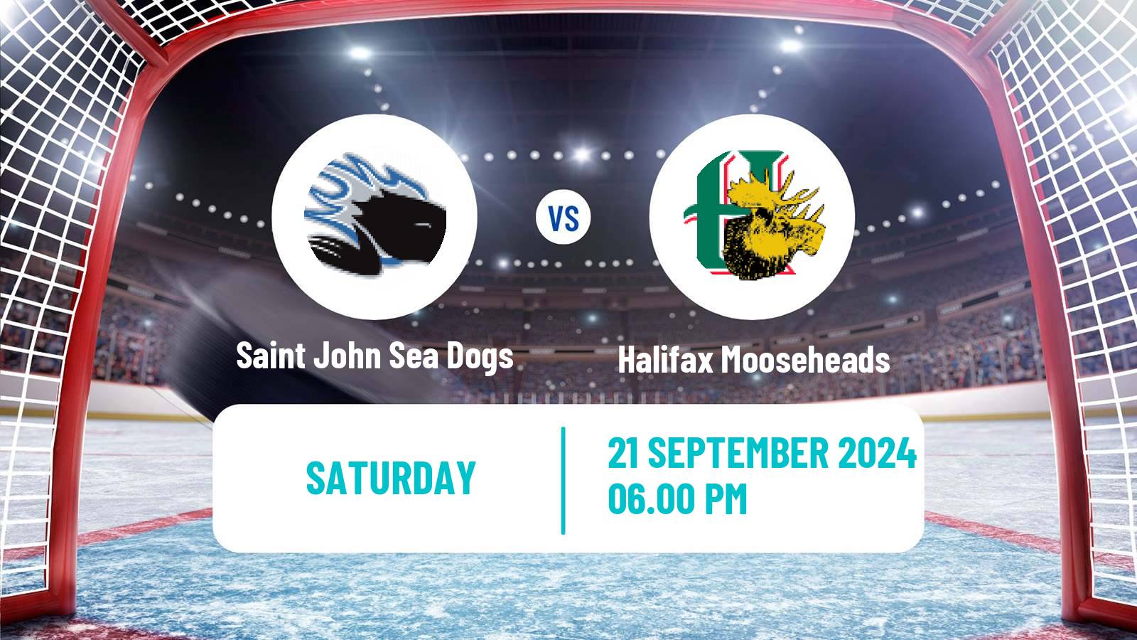 Hockey QMJHL Saint John Sea Dogs - Halifax Mooseheads