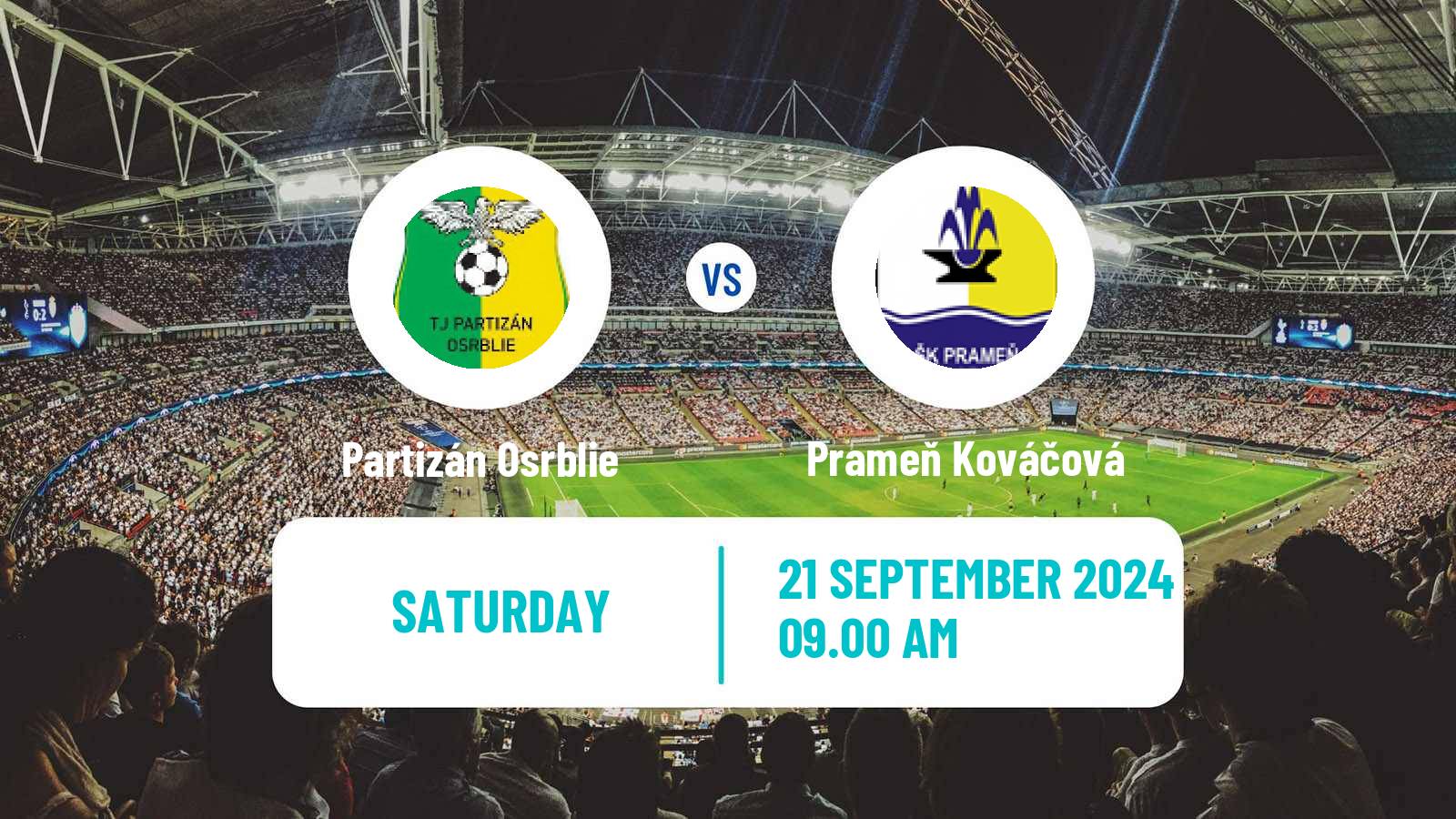 Soccer Slovak 4 Liga Central Partizán Osrblie - Prameň Kováčová