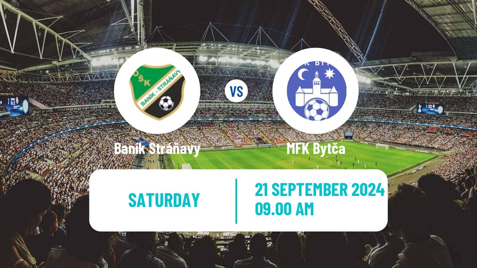 Soccer Slovak 4 Liga Central Baník Stráňavy - Bytča