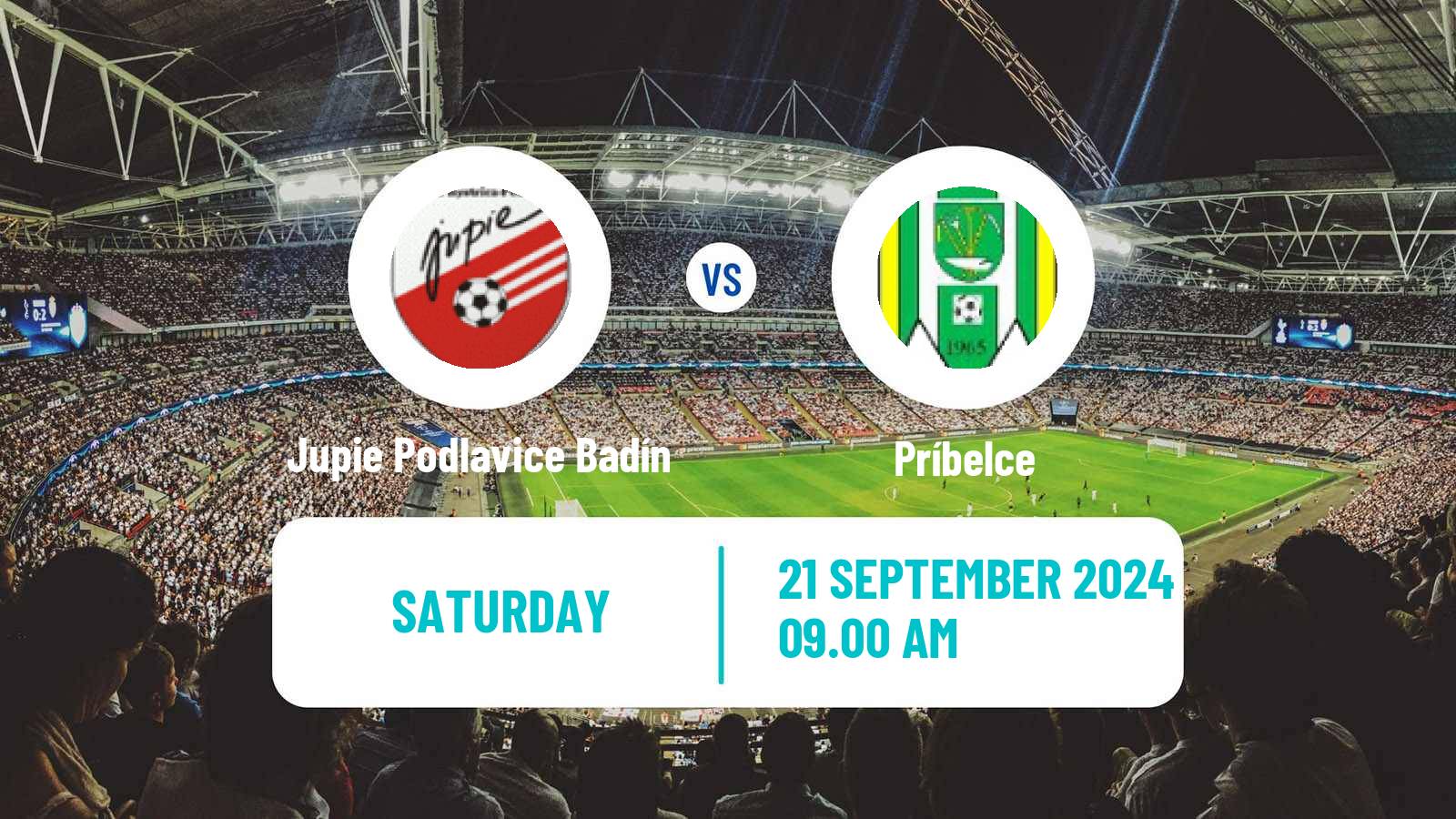 Soccer Slovak 4 Liga Central Jupie Podlavice Badín - Príbelce