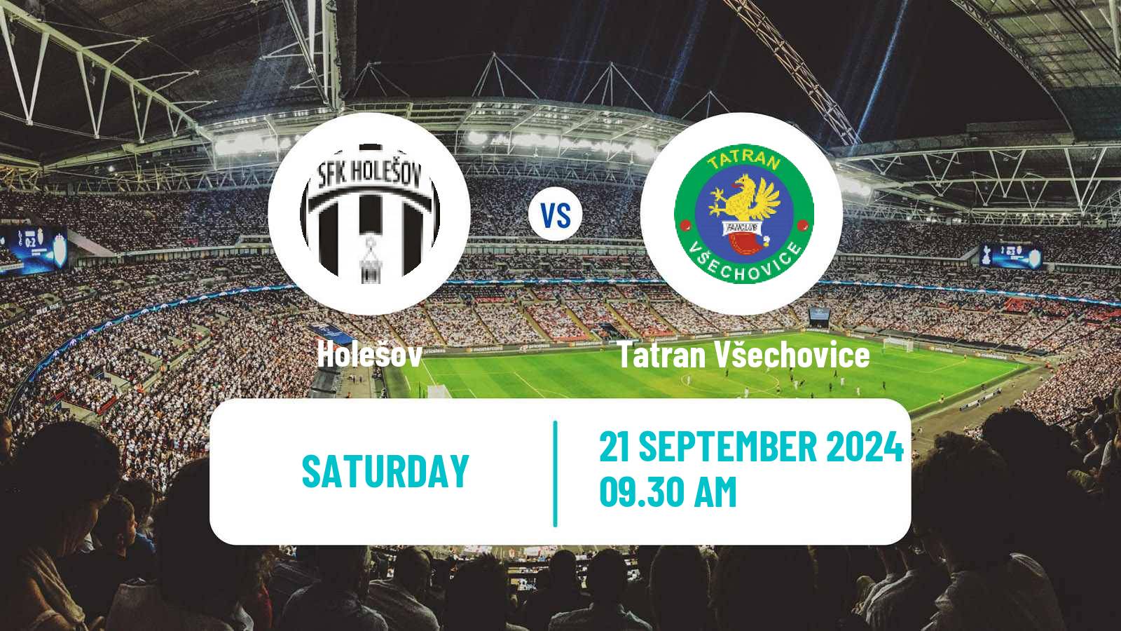 Soccer Czech Division E Holešov - Tatran Všechovice