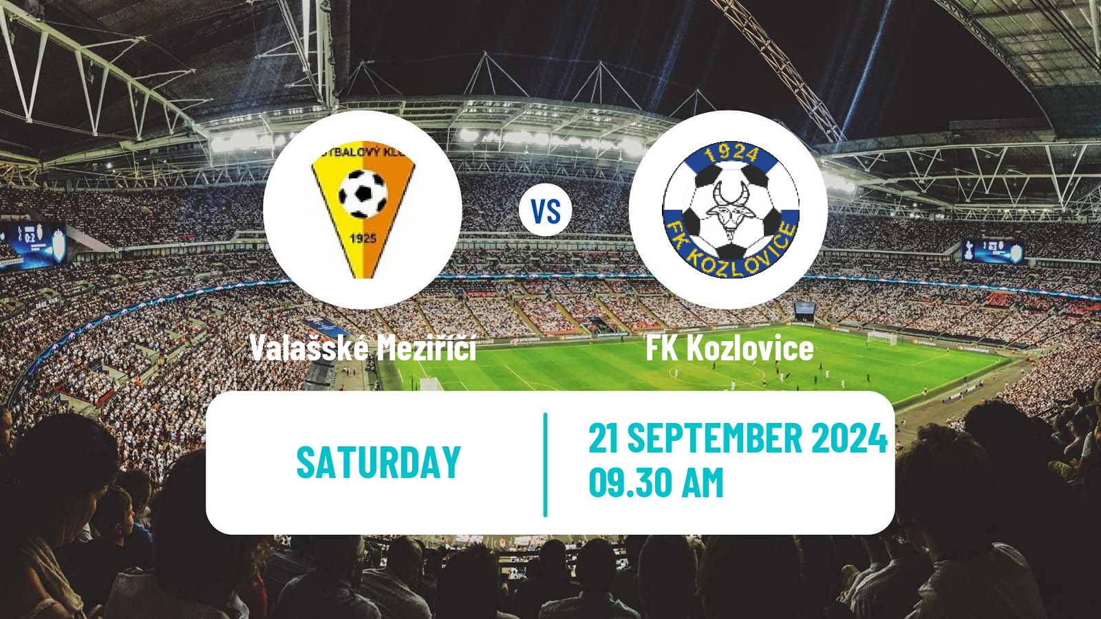 Soccer Czech Division E Valašské Meziříčí - Kozlovice