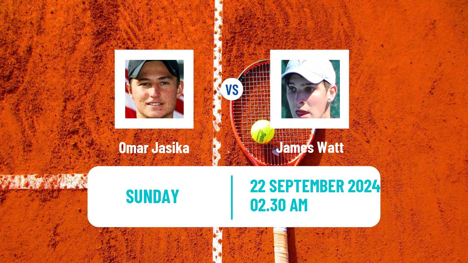 Tennis ITF M25 Darwin 2 Men Omar Jasika - James Watt