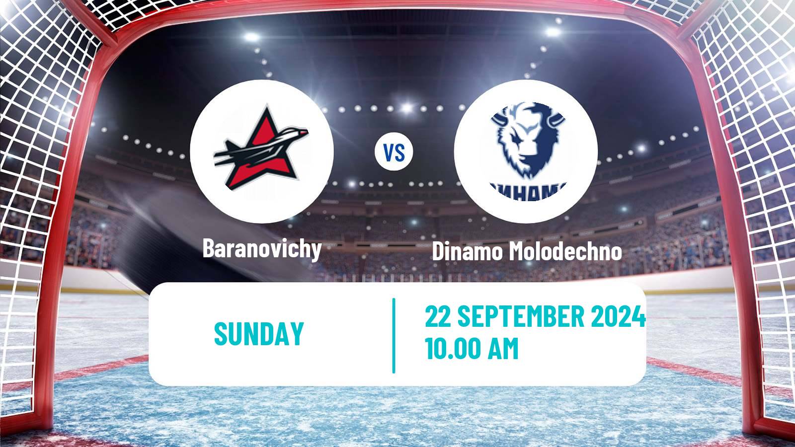 Hockey Belarusian Extraleague Baranovichy - Dinamo Molodechno