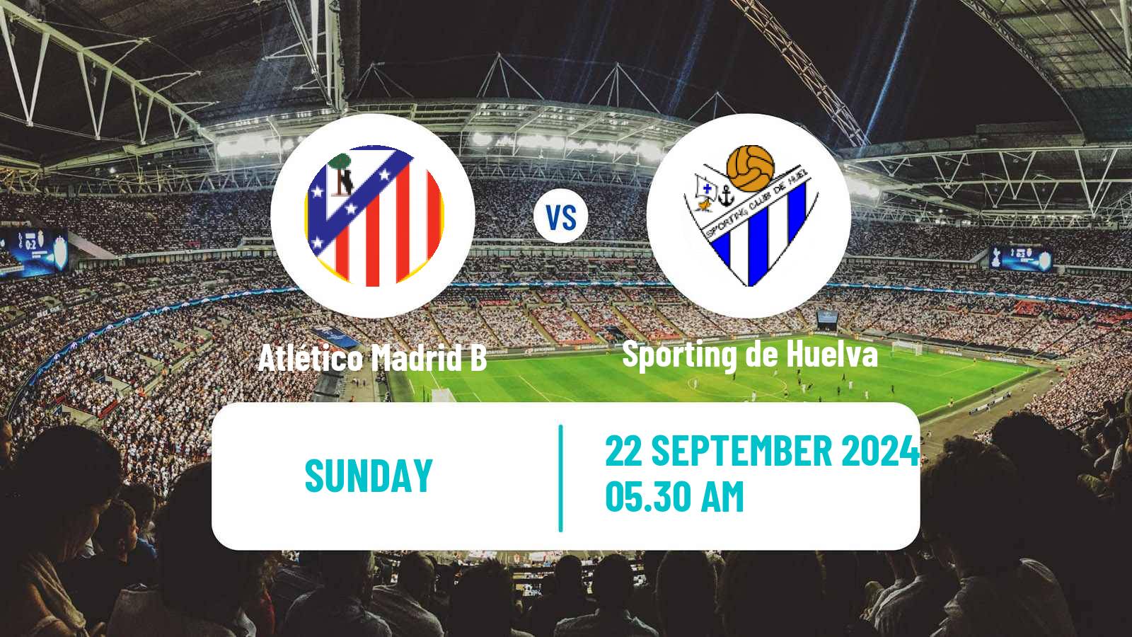 Soccer Spanish Primera Federacion Women Atlético Madrid B - Sporting de Huelva