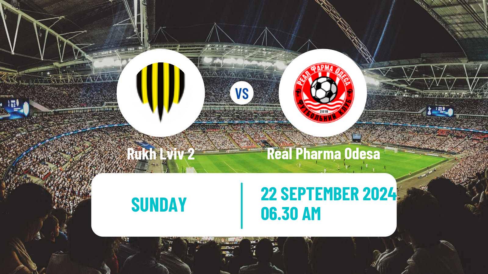 Soccer Ukrainian Druha Liga Rukh Lviv 2 - Real Pharma Odesa