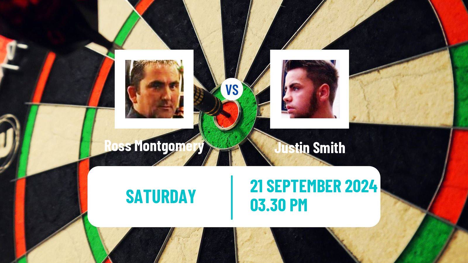 Darts Modus Super Series Ross Montgomery - Justin Smith