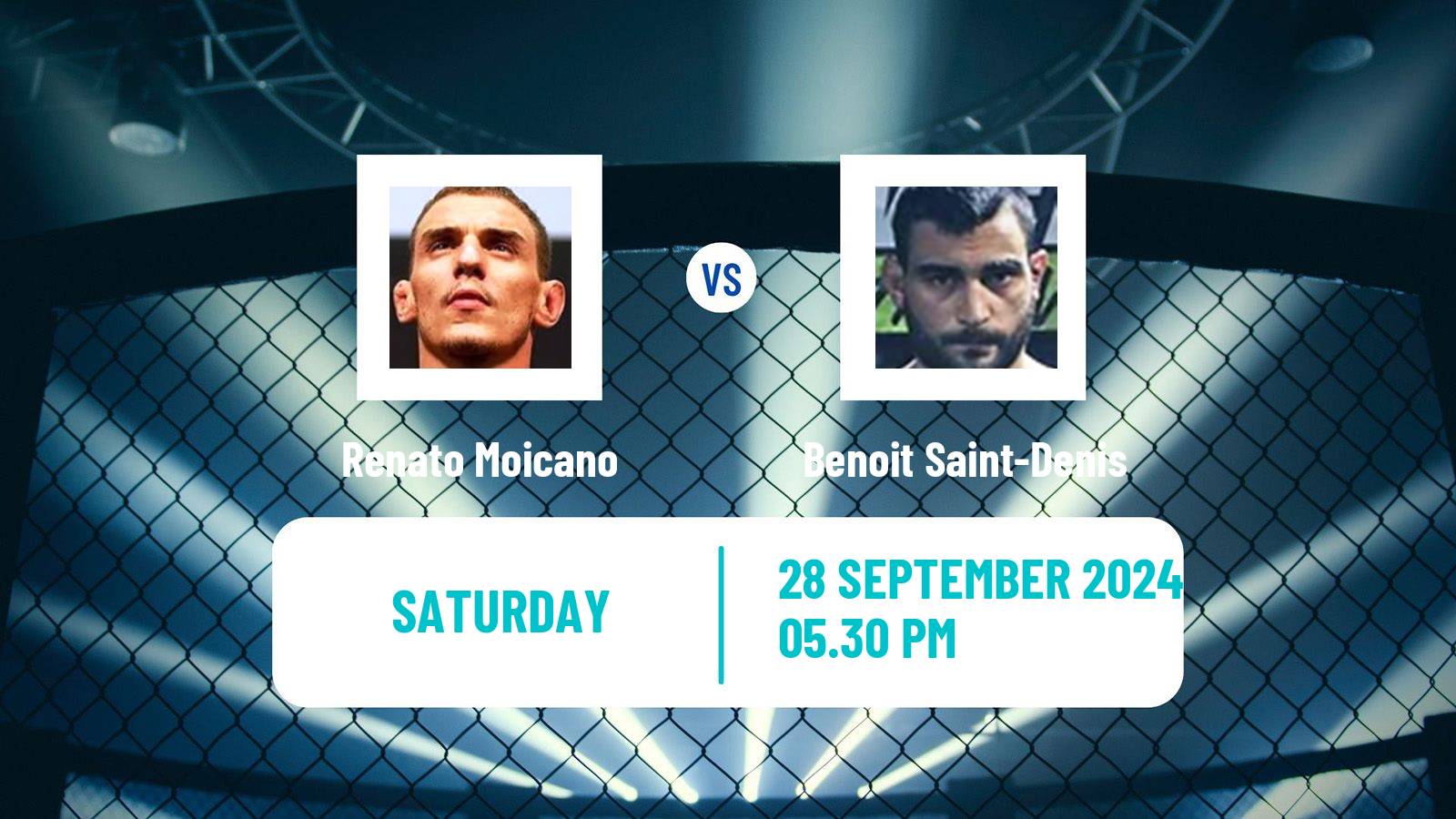 MMA Lightweight UFC Men Renato Moicano - Benoit Saint-Denis