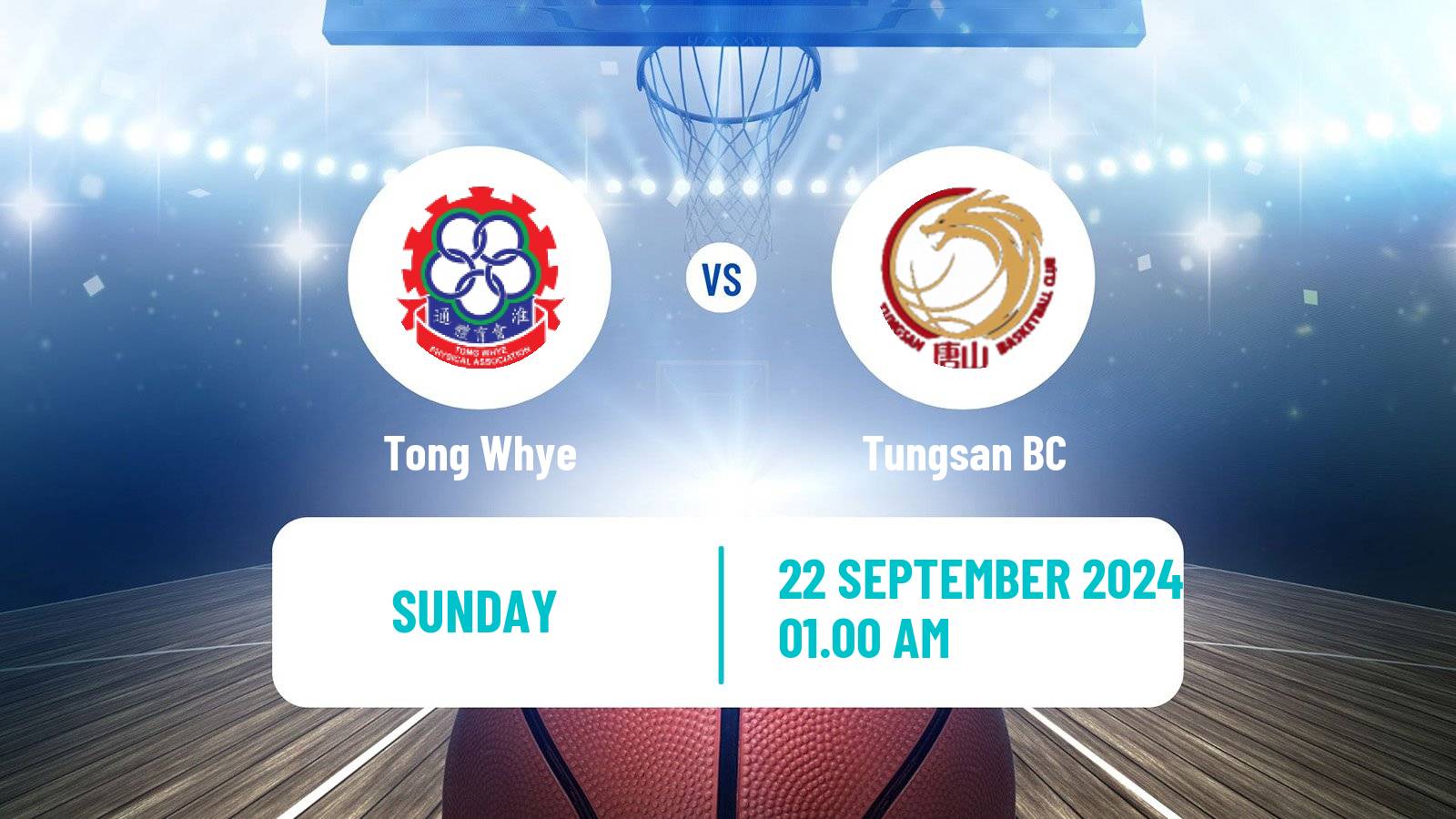 Basketball Singapore NBL Tong Whye - Tungsan