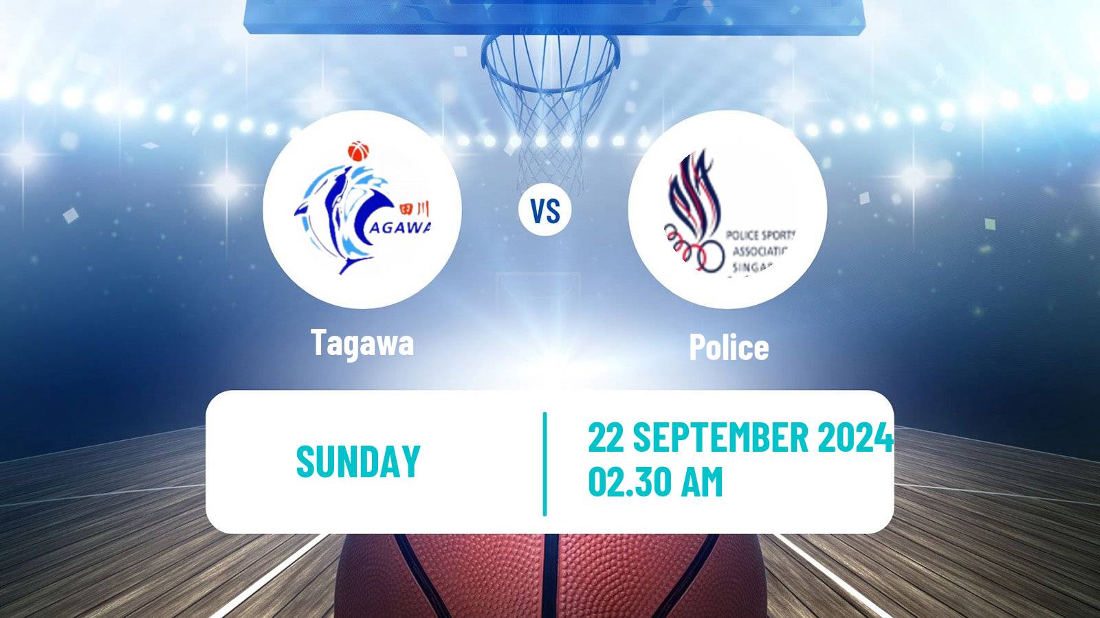 Basketball Singapore NBL Tagawa - Police