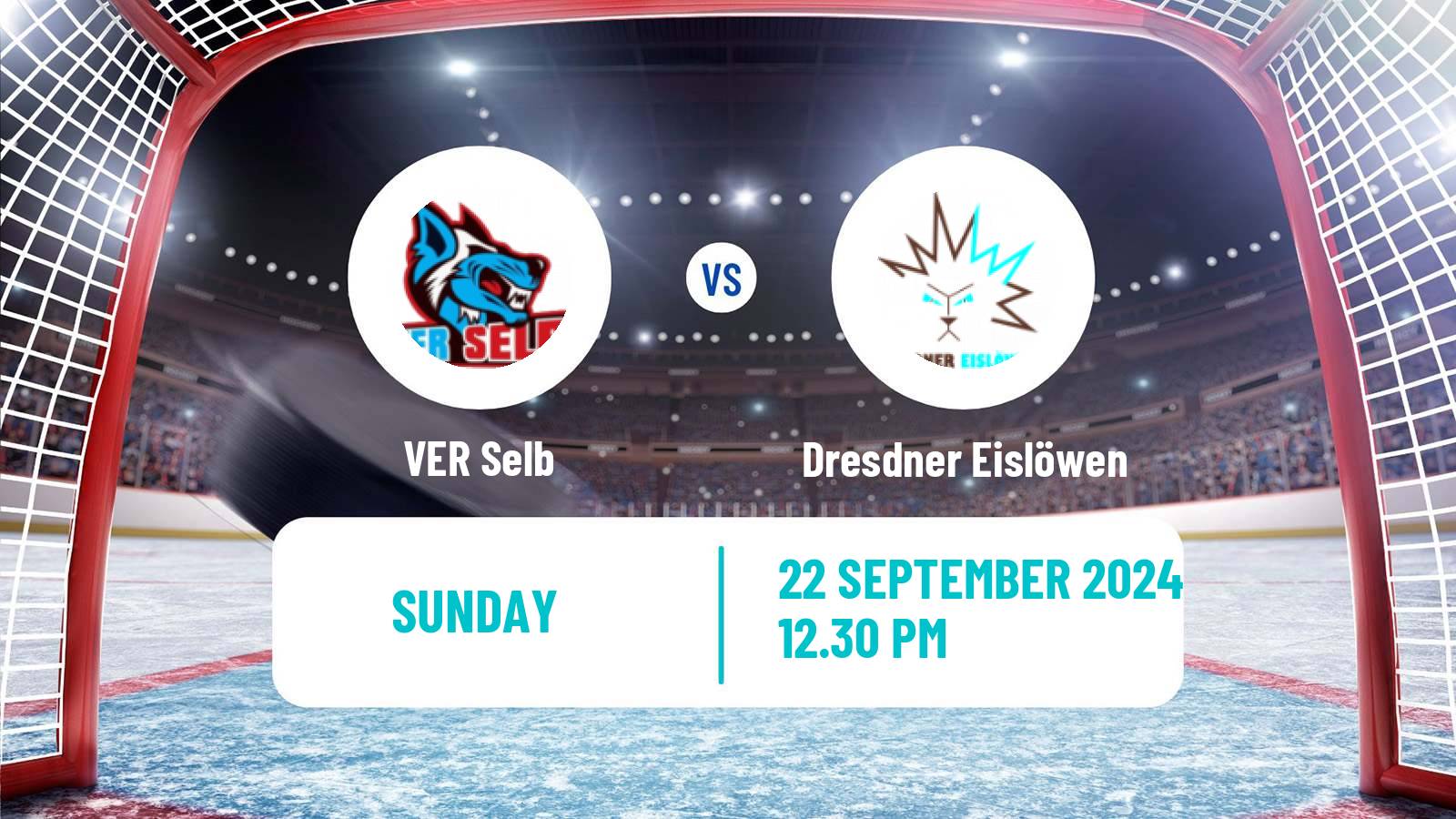 Hockey German DEL2 VER Selb - Dresdner Eislöwen