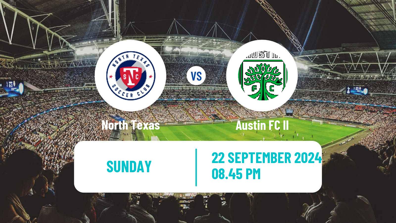 Soccer MLS Next Pro North Texas - Austin II