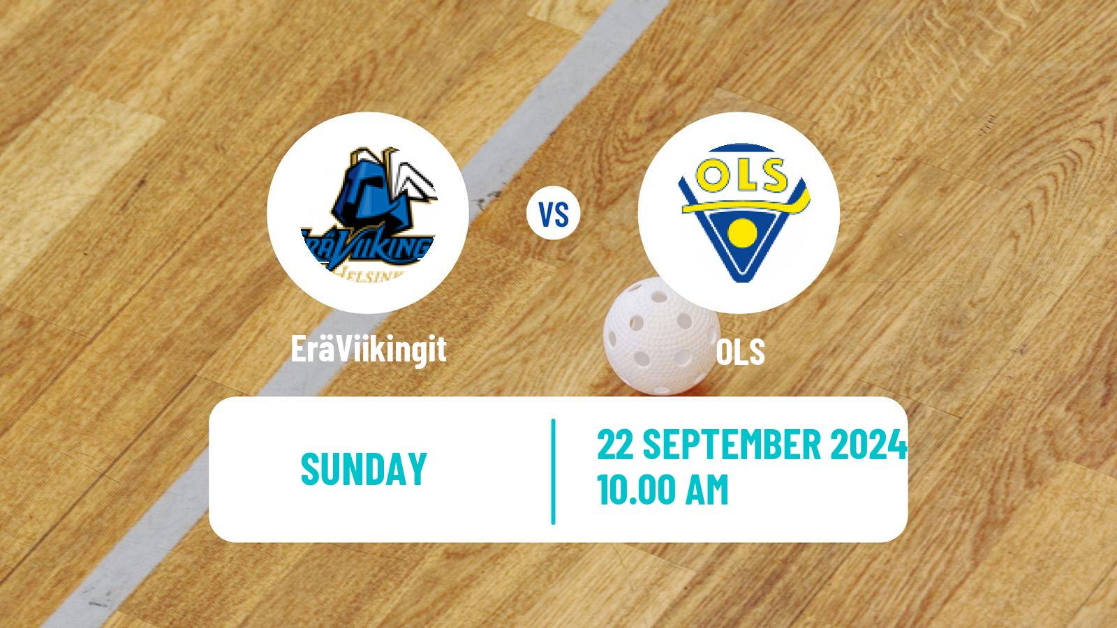 Floorball Finnish F-Liiga EräViikingit - OLS