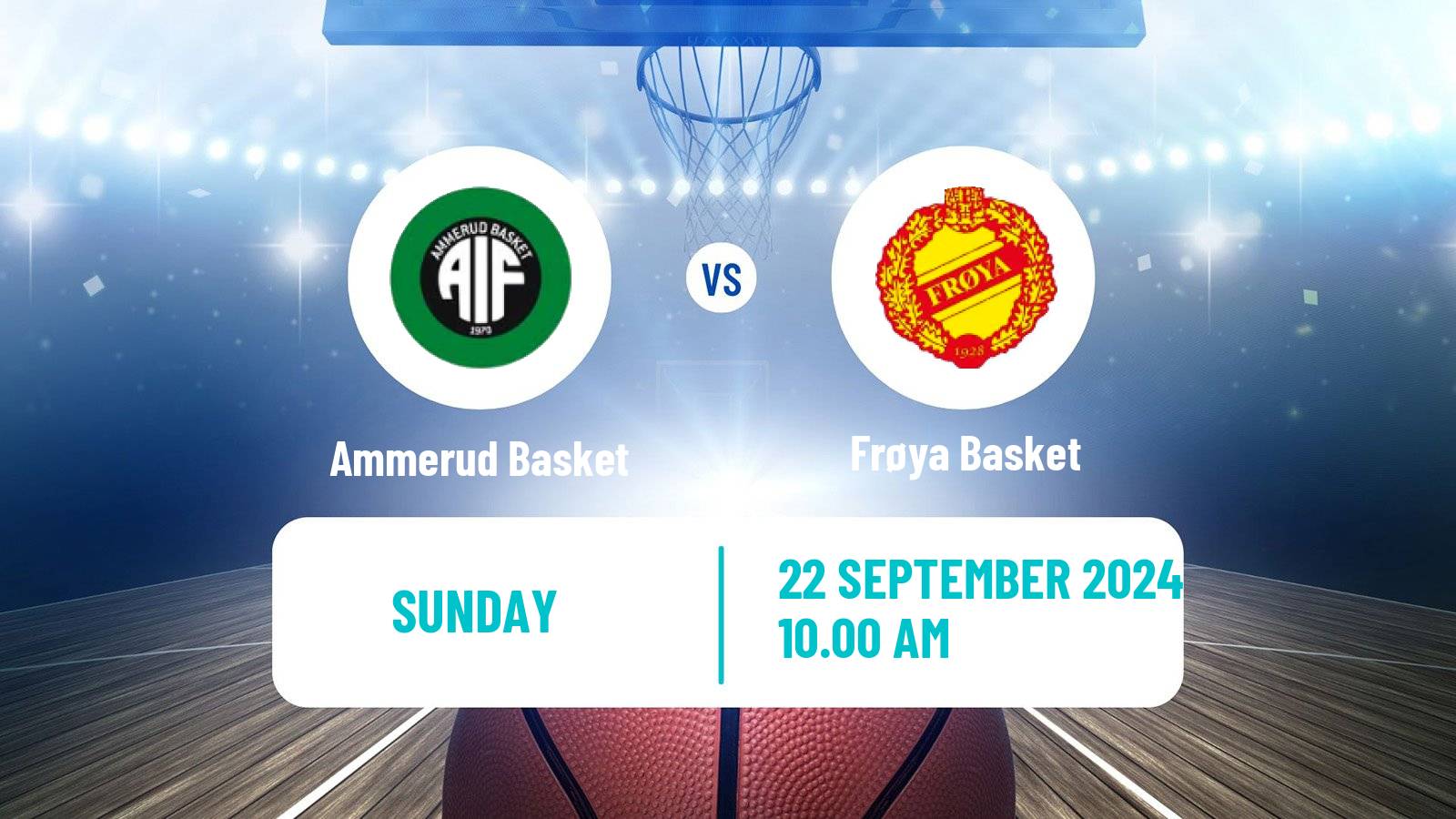 Basketball Norwegian BLNO Ammerud Basket - Frøya Basket