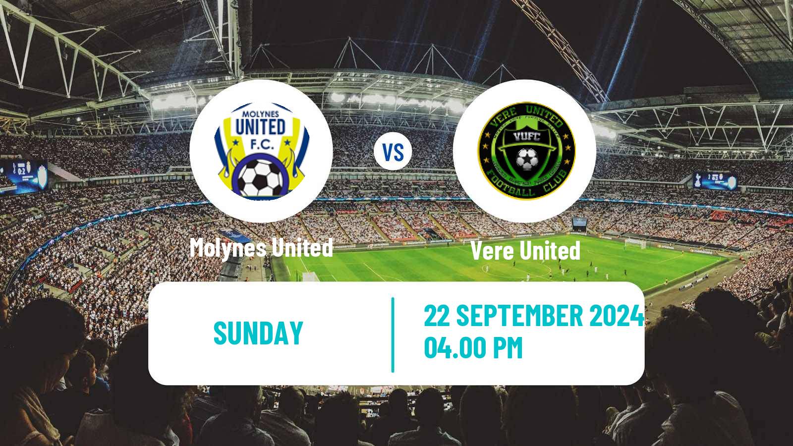 Soccer Jamaica National Premier League Molynes United - Vere United