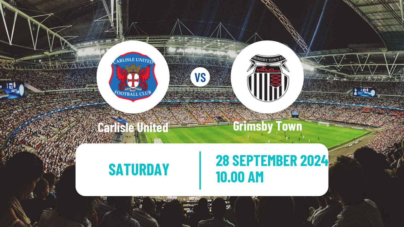 Soccer English League Two Carlisle United - Grimsby Town