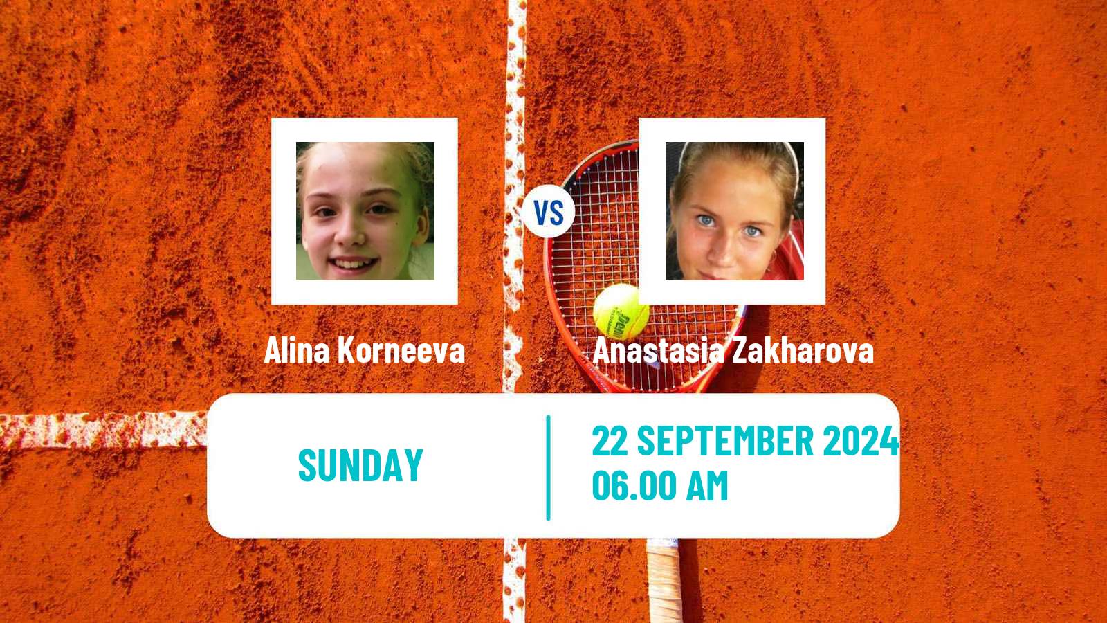 Tennis ITF W100 Caldas Da Rainha Women Alina Korneeva - Anastasia Zakharova