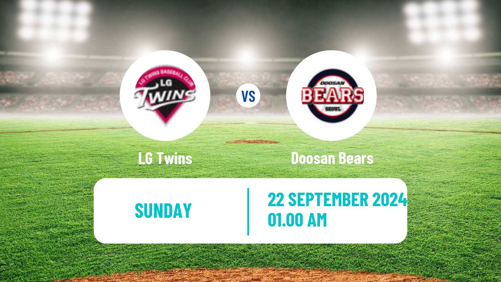 Baseball KBO LG Twins - Doosan Bears