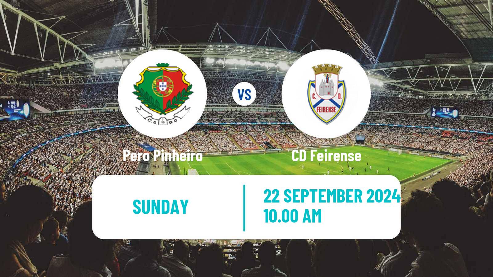 Soccer Taça de Portugal Pero Pinheiro - Feirense